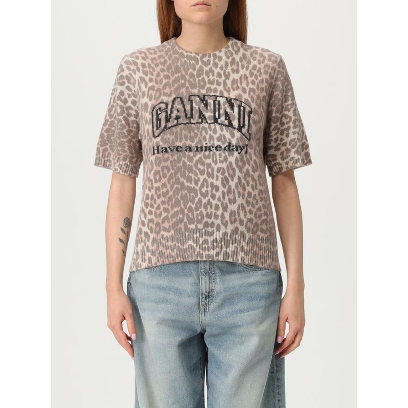 Ganni Sweater Woman Multicolor